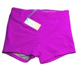 Kona Sol Womens Swimshort Pink size XS 0-2 NWT